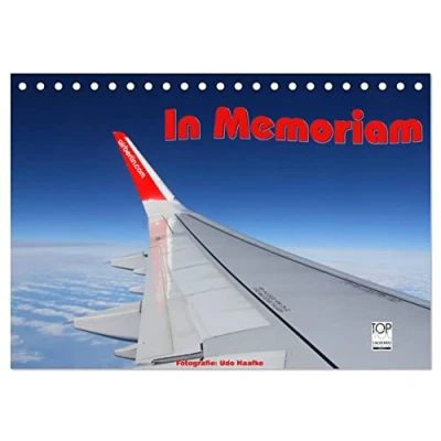 Abbildung von In Memoriam Air Berlin (Tischkalender 2025 DIN A5 quer), CALVENDO Monatskalender