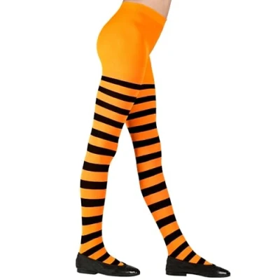 Abbildung von W WIDMANN MILANO Party Fashion Strumpfhose für Kinder, 70 DEN, Zubehör Hexen , Marienkäfer Bienen Elfenkostüme uvm.