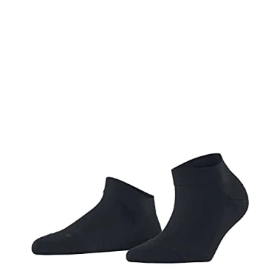 Abbildung von Falke Sensitive London BÜNDCHEN LOGO Socken, Damen, Größe: 35 38, Dunkelblau