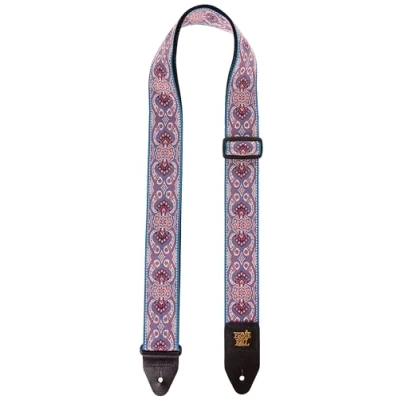 Abbildung von Ernie Ball Jacquard Gitarrengurt Pink Paisley