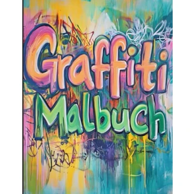 Abbildung von Graffiti Malbuch: Street Art zum Ausmalen für Jugendliche und Erwachsene: Entspannende Malvorlagen Stressabbau Konzentration