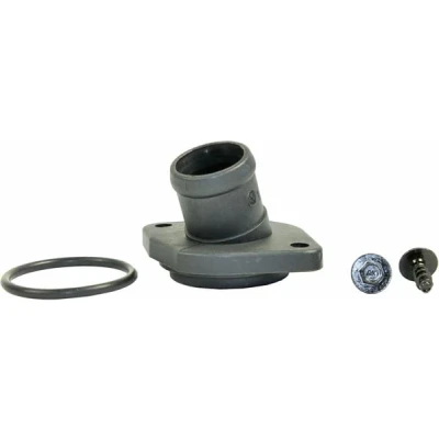 Abbildung von METZGER 4010016 Flansch Kunststoff mit Dichtung Schrauben VOLKSWAGEN: Lupo / 3L, Golf 3, 4 Schrägheck, SEAT: Toledo 2 Limousine