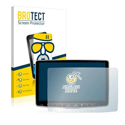 Abbildung von BROTECT Entspiegelungs Schutzglas für Alpine ILX F115D Schutz Folie Panzerfolie Glas Matt [Extrem Kratzfest 9H, Anti Reflex, Fingerprint]