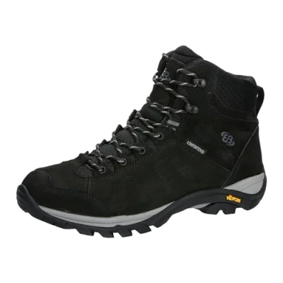 Abbildung von Brütting Mount Stevens HIGH Hikingschuh, Herren, Größe: 38, Schwarz Schuhe