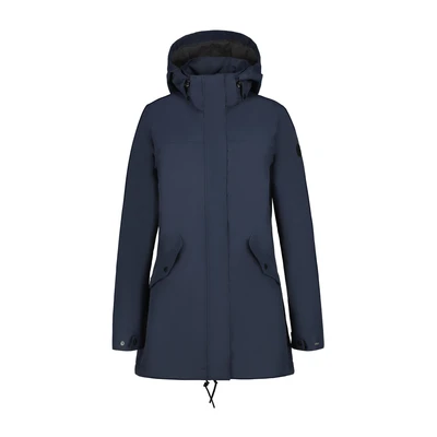 Abbildung von Icepeak Addis Regenjacke / wasserabweisende Jacke, Damen, Größe: 38, Dunkel blau