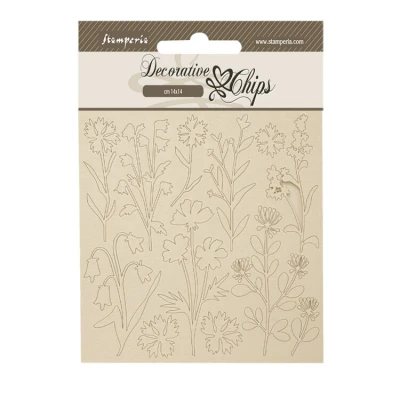 Abbildung von Stamperia SCB237 Decorative Chips, Beige, One Size