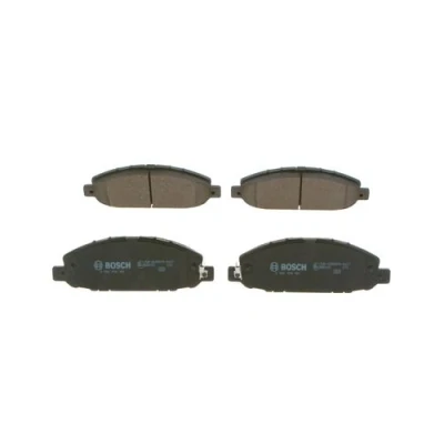 Abbildung von BOSCH 0 986 494 901 Bremsbelagsatz Low Metallic mit integriertem Verschleißwarnkontakt
