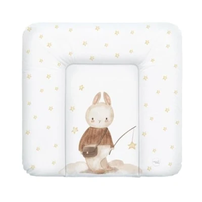 Abbildung von Ceba Baby® weiche Wickelauflage 75x72 cm Baby Wickelunterlage Wickeltischauflage für Junge und Mädchen Wasserdicht, abwaschbar OEKO TEX® Standard 100 Made in EU Träumer