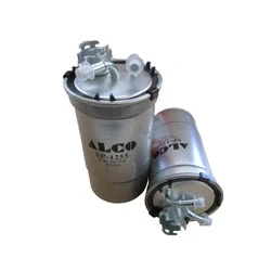 Abbildung von ALCO FILTER SP 1255 Kraftstofffilter Anschraubfilter 8,0 VOLKSWAGEN: Polo IV Schrägheck, Limousine, SKODA: Fabia 1 Combi