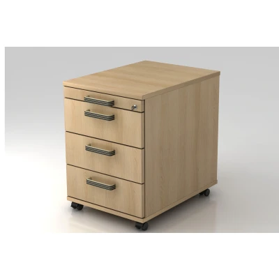 Abbildung von Hammerbacher Rollcontainer AC30 SG Eiche