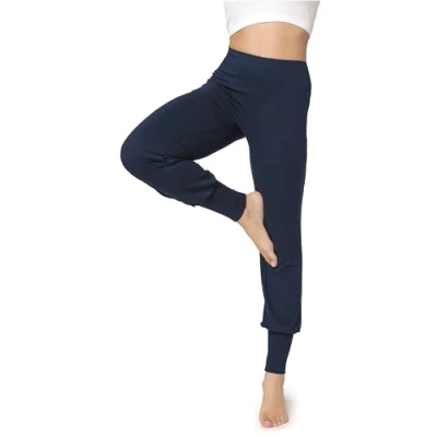 Abbildung von Bellivalini YOGA BLV Leggings Hosen Navy, Damen, Größe: 3XL, Navy