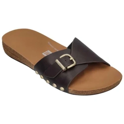 Abbildung von Fitflop Iqushion Pantolette flach, Damen, Größe: 38, Brown Schuhe