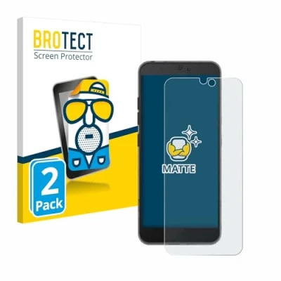 Abbildung von BROTECT Entspiegelungs Schutzfolie für Fairphone 3 (2 Stück) Matte Displayschutz Folie, Anti Reflex, Fingerprint