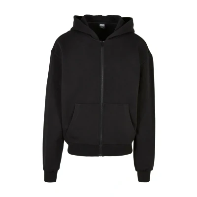 Abbildung von Urban Classics Ultra Heavy Sweatjacke, Herren, Größe: 4XL, Black
