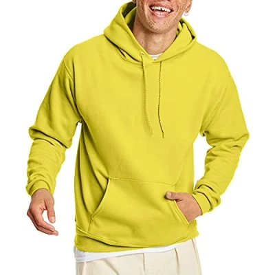 Abbildung von Hanes Herren Pullover EcoSmart Hooded Sweatshirt, gelb, XX Large