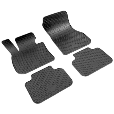 Abbildung von WALSER DirtGuard Gummi Fussmatten Auto kompatibel mit BMW 2 Active Tourer 11/2021 Heute, X1 07/2022 Heute