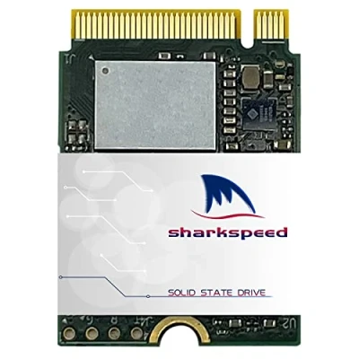 Abbildung von S SHARKSPEED SSD 1TB M.2 2230 NVMe PCIe Gen 3.0 x4 interne Solid State Drive, Gaming SSD, Kompatibel mit Steam Deck Surface Pro Ultrabook (1TB, PCIe)