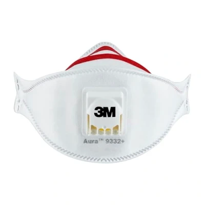 Abbildung von 3M Staubmaske Aura 9332 FFP3V/NR D, 3M, Weiß