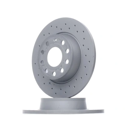 Abbildung von ZIMMERMANN SPORT COAT Z 600.3241.52 Bremsscheibe 272 10 10/5 5 112 voll, gelocht beschichtet AUDI: A3 Sportback, A1 Schrägheck