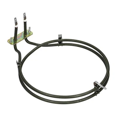 Abbildung von Ringheizung Heißluft Heizelement 2200W 230V kompatibel mit Gorenje 379201 258967 für Backofen