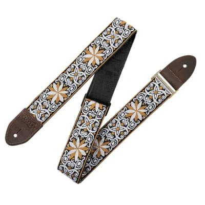Abbildung von Levy&#039;s M8HTV Gitarrengurt aus Jacquardgewebe, Design 13