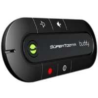 Abbildung von Supertooth Buddy Bluetooth Adapter, Auto, Freisprecheinrichtung, Bluetooth, Car Kit, für Sonnenblende