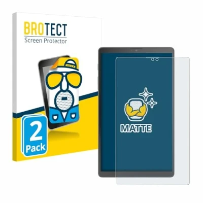 Abbildung von BROTECT Entspiegelungs Schutzfolie für Samsung Galaxy Tab A7 Lite Wi Fi 2021 (Hochformat) (2 Stück) Matte Displayschutz Folie, Anti Fingerprint