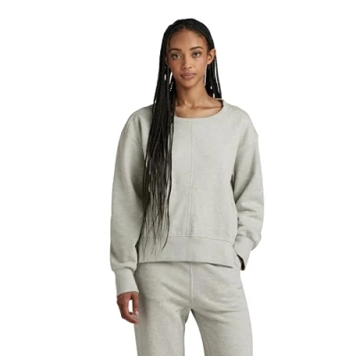 Abbildung von G Star RAW Damen Constructed Loose Sweatshirt, Mehrfarben (Milk Htr D24428 D562 971), XS