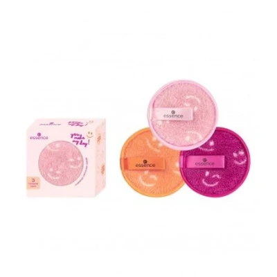 Abbildung von essence you make my day! makeup remover pads, Nr. 01, Mehrfarbig, reinigend, vegan, Nanopartikel frei, 1er Pack (3pcs)