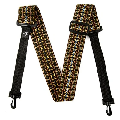Abbildung von Fender® Banjo Strap, red &amp; black, 0990612001, 36&quot; 129 cm
