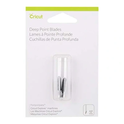Abbildung von Cricut Deep Point Klingengehäuse Ersatzklinge 2Stück