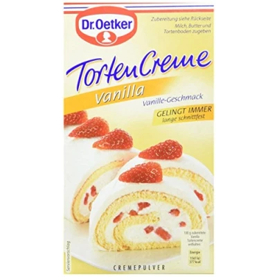 Abbildung von Dr. Oetker Vanilla Tortencreme, 5er Pack (5 x 140 g)