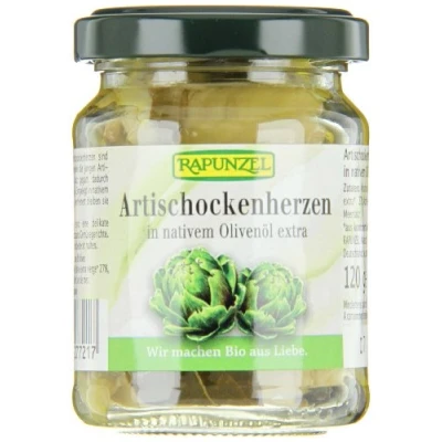 Abbildung von Rapunzel Artischockenherzen in Olivenöl, 120 g