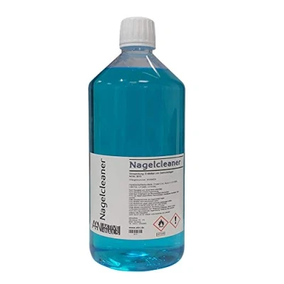 Abbildung von Nail Cleaner für Gelnägel Entfetter Reiniger Isopropanol (Cleaner Blau 1000ml)