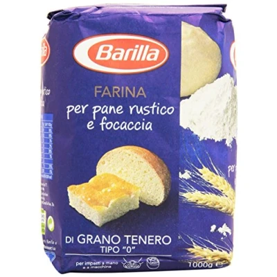 Abbildung von Farina Barilla Tipo &quot;0&quot; per Pizza Napoli Pizzamehl Mehl 1kg