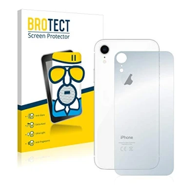 Abbildung von BROTECT Entspiegelungs Schutzglas für Apple iPhone XR (Rückseite) Schutz Folie Panzerfolie Glas Matt [Extrem Kratzfest 9H, Anti Reflex]