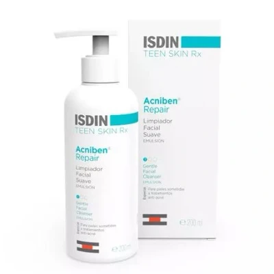 Abbildung von Isdin Flüssig Acniben Repair Reinigende Emulsion 180 ml