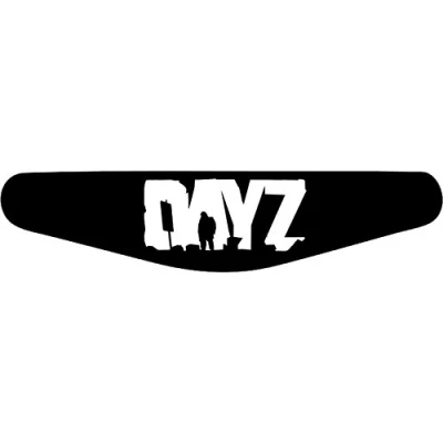 Abbildung von Play Station PS4 Lightbar Sticker Aufkleber Day Z (schwarz)