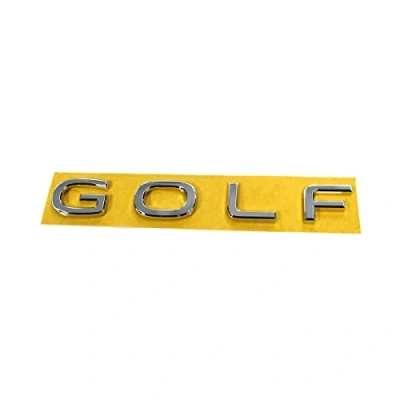 Abbildung von Volkswagen 5H08536872ZZ Schriftzug Golf Heckklappe Aufkleber Emblem Logo Buchstaben, Chrom
