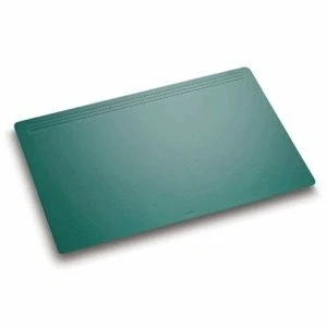 Abbildung von Läufer 32701 Matton Schreibtischunterlage 49x70 cm, grün, rutschfeste Schreibunterlage für besonders hohen Schreibkomfort, elegantes Zubehör Schreibtisch, samtige Unterseite