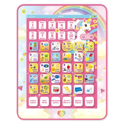 Abbildung von Lexibook Französisch Englisches Lern Tablet Einhorn