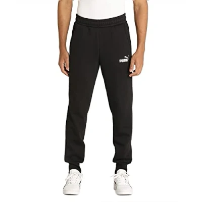 Abbildung von Puma Essentials LOGO MAND Jogginghose, Herren, Größe: Large, Black