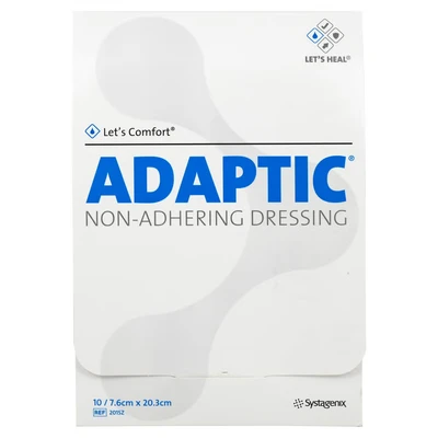 Abbildung von Adaptic 7,6x20,3 cm feuchte Wundauflage 10 St