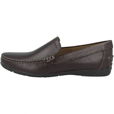 Abbildung von Geox Herren U Siron MOCCASINS, Kaffee, 42.5 EU
