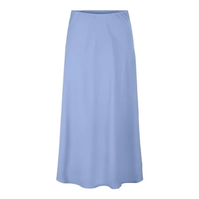 Abbildung von Pieces HIGH Waist Maxirock, Damen, Größe: Medium, Hydrangea