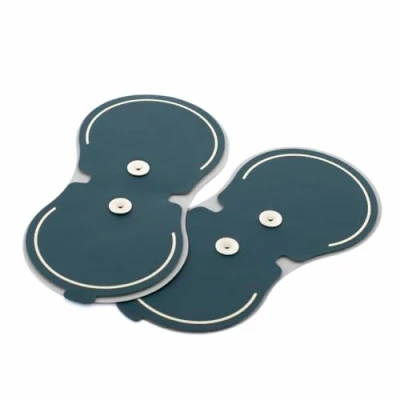 Abbildung von InnovaGoods® Ersatzpflaster für Massager, Gelpflaster, Schwarz und Gold, ergonomisches Design, weiches angenehmes Gefühl, Fester Halt, 4 6 Monate Haltbarkeit pro Stück.