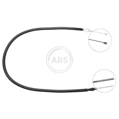 Abbildung von A.B.S. K13267 Handbremsseil 1255 Scheibenbremse für Links /Rechtslenker PEUGEOT: 309 II Schrägheck