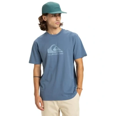 Abbildung von Quiksilver T Shirt mit kurzen Ärmeln, EV Com Logo, SS, Blau, XXL