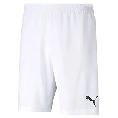 Abbildung von puma Unisex Kinder Teamrise Jr Shorts, White Black, 116 EU
