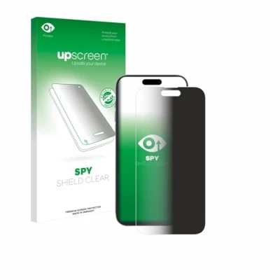 Abbildung von upscreen Anti Spy Blickschutzfolie für Apple iPhone 14 Pro Max Privacy Screen Displayschutz Folie [Sichtschutz, Blaulichtfilter]